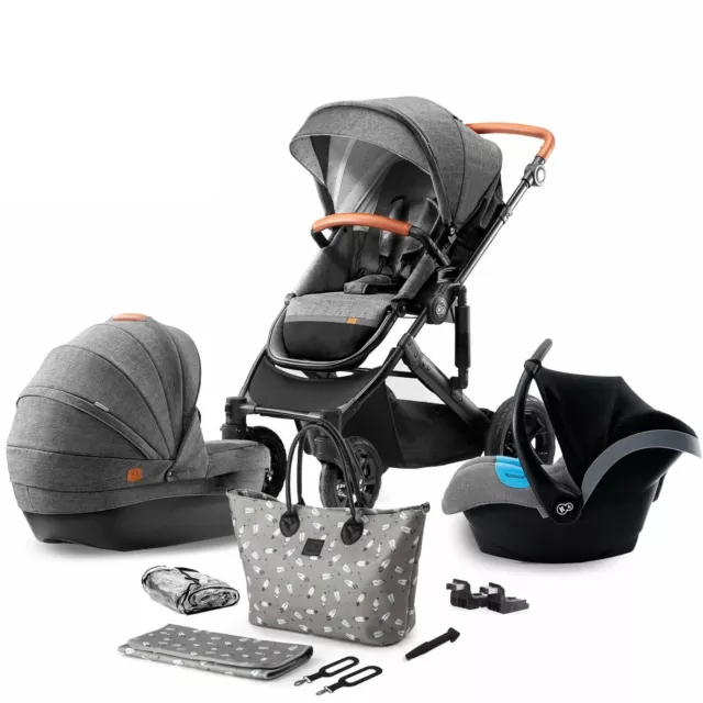 Kinderkraft pram 3 in 1 Prime 2020. Brand new.