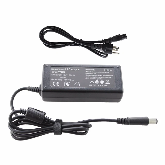 65W 18.5V 3.5A AC Charger Adapter  for HP Pavilion DV7 DV6 G6 G7 DV5 DV4 DM4