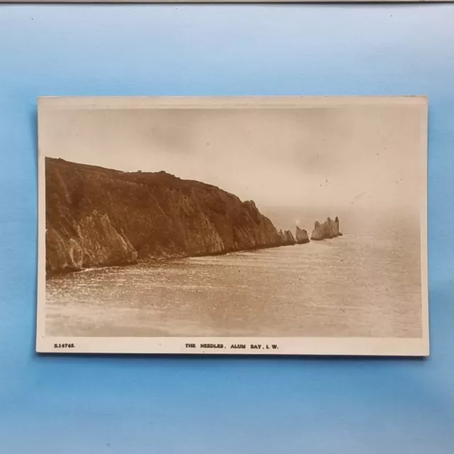 Alum Bay Postcard C1910 Real Photo The Needles Early Isle Of Wight