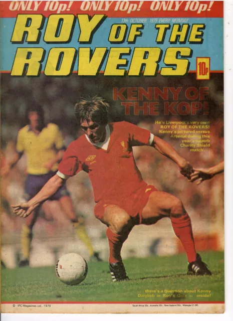 1979 13th October Roy of the Rovers Comic - The Year You Were Born, Month Week