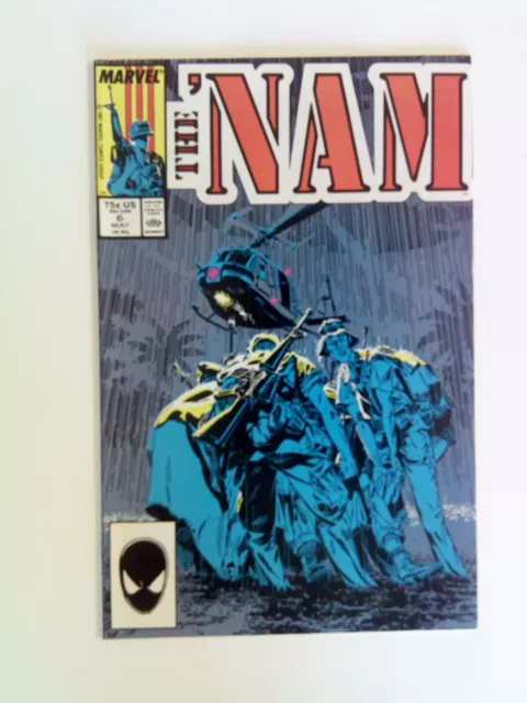 The 'Nam #6 Marvel Comics 1987 NM Michael Golden Vietnam War 1st print