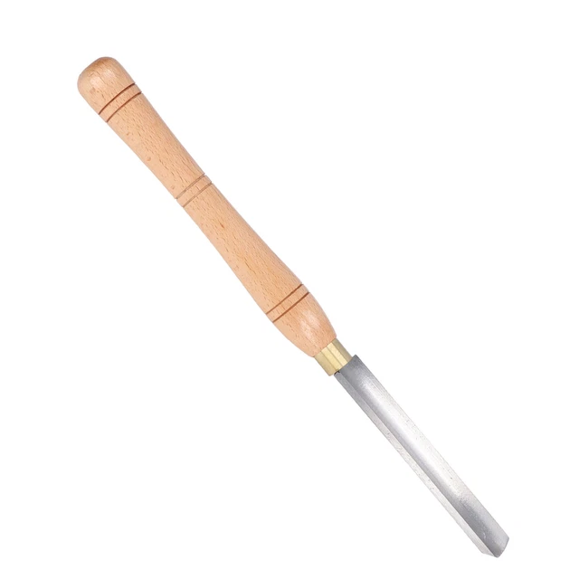 HSS Set di Tornio a Scalpello per Legno - 8 Utensili Multifunzione per Tornitura con Scatola - per Intagliare, Principianti e Hobby