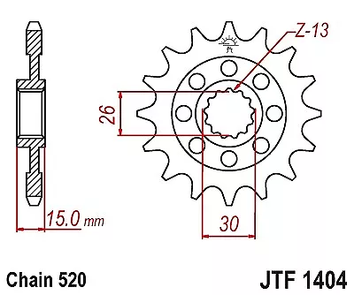 Pignon Avant Jt 2199 16 Bmw S1000 Rr, '09-22', 1000 Hp4 '13-15 3