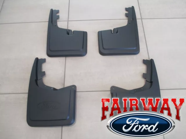 21 thru 24 F-150 OEM Genuine Ford Molded Splash Guards Mud Flaps