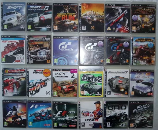 PS3 Motorbike & Car Racing Game for Kids PlayStation 3 Buy 1 Or Bundle Up UK