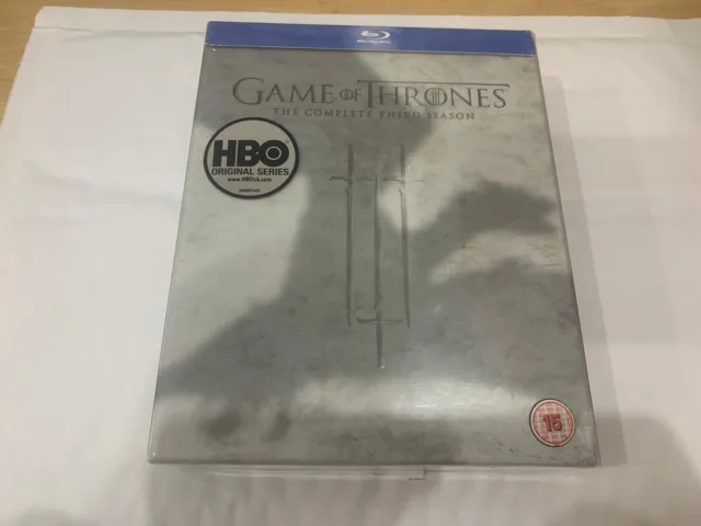 Game Of Thrones - Series 3 - Complete (Blu-ray, 2014) New And Sealed.