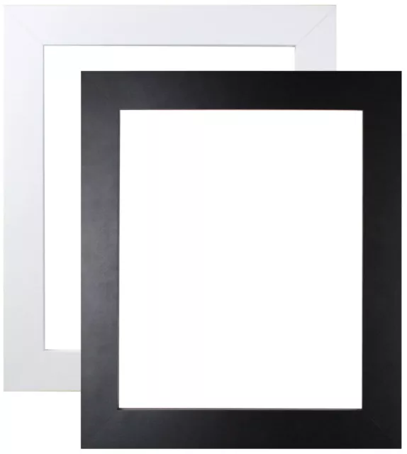 Metro Black & White Modern Picture Photo Frames 39 sizes available
