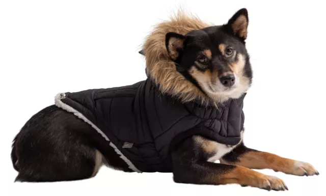 Hundemantel warm Winter Mantel Hund Gr. L RL 46 cm URBAN Parka GF Pet NEU