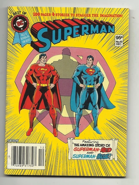 Best of DC Blue Ribbon Digest #19 - Superman - Just Imagine stories - VF 8.0