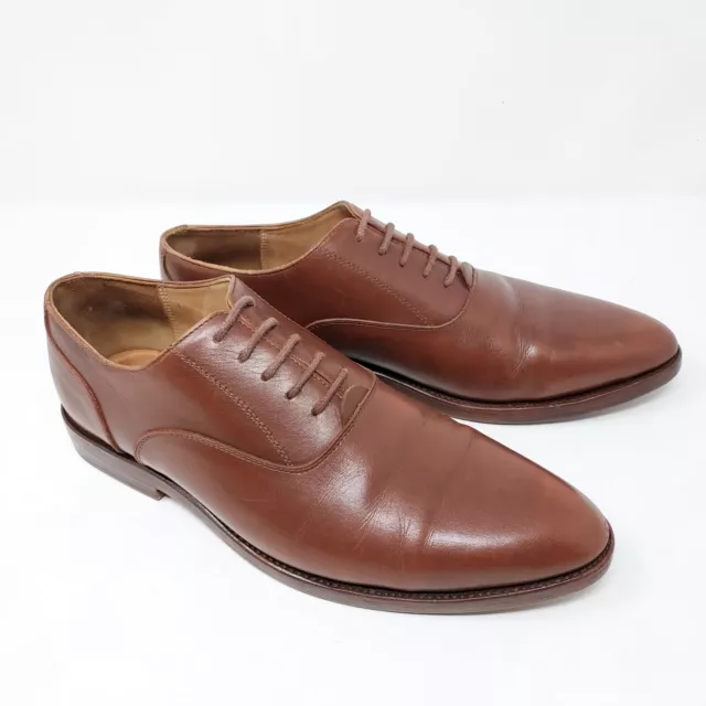 Henry Kayes Edward Plain Oxford Kalbsleder Rehbraun (EU 41,5 UK 7,5 US 8,5)