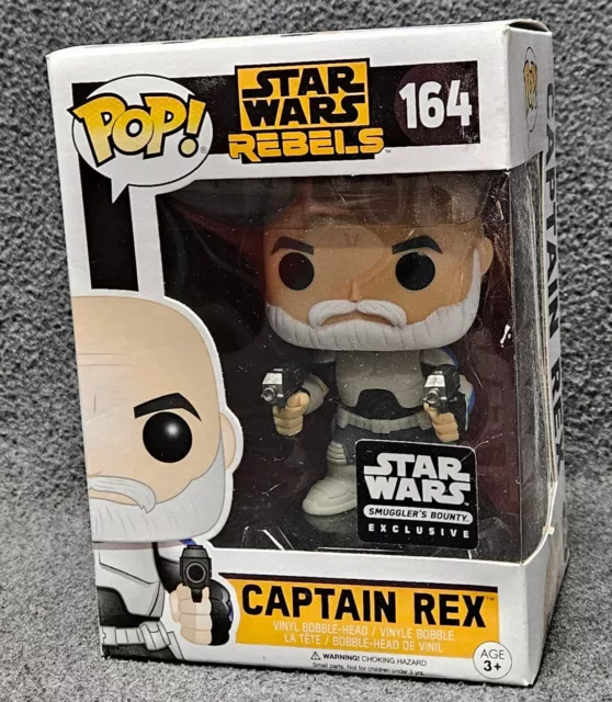 Funko Pop! Star Wars Rebels Captain Rex #164 Smuggler's Bounty Exclusive NEW!