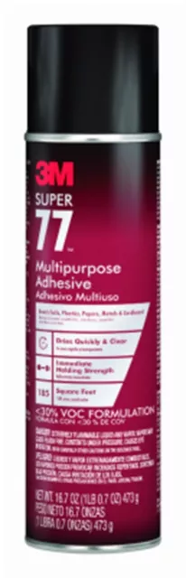 3M Super 77 Super Strength Spray Adhesive 14 oz