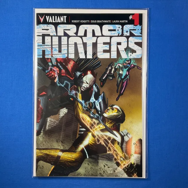 Armor Hunters #1 Cover A First Printing Valiant Entertainment 2014 Comic Book