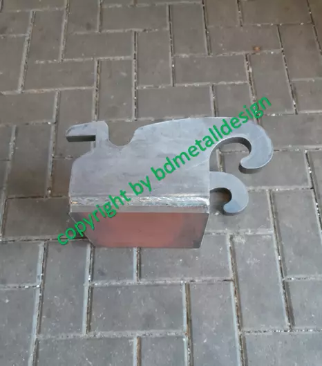 CW05 Anschweißadapter mit Grundplatte 20mm geschweißt