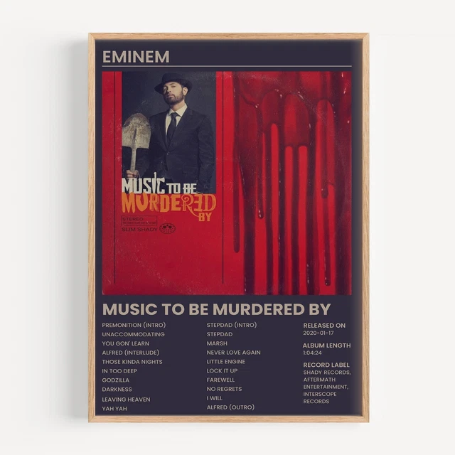 Póster De EMINEM – Rapper Star Art Print, Tamaños A3 A2 A1 (Posters Emporium)