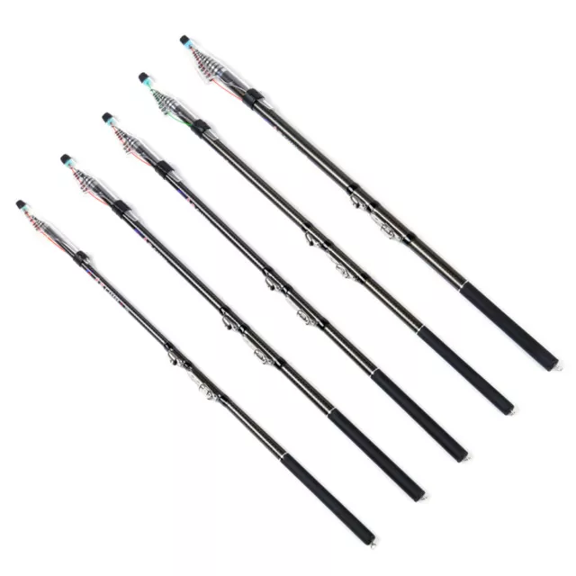 2.7m/3.6m/4.5m/5.4m/6.3m Telescopic Fishing Rod Carbon Fiber Fishing Rod