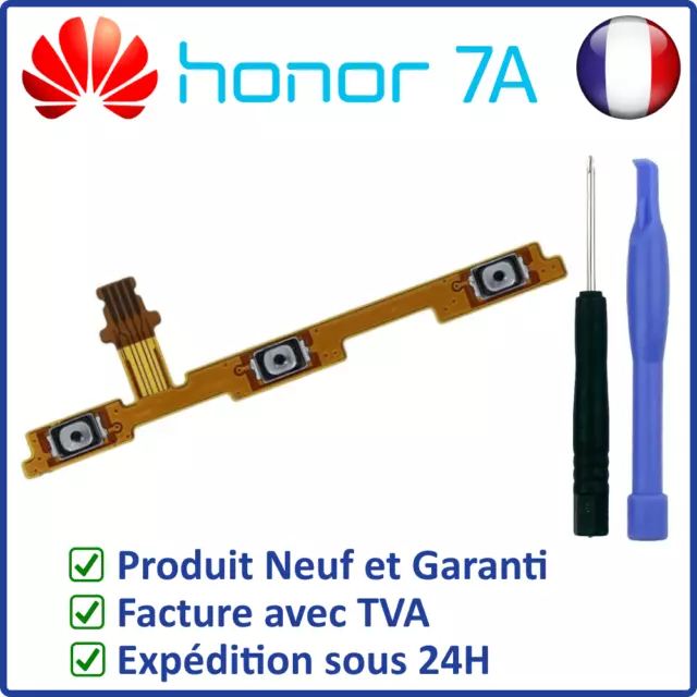 Nappe Interne Des Boutons Power On Off Et Volume + - Du Honor 7A Huawei + Outils