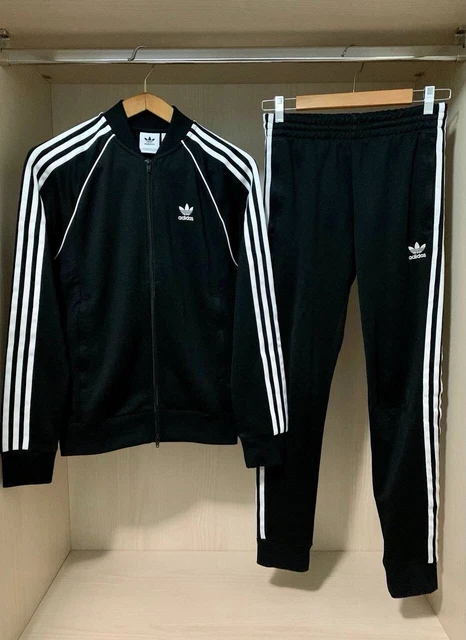 ADIDAS SUPERSTAR SST Adicolor Primeblue Tracksuit Size S Men Man Black Tuta Uomo EUR 75 00 PicClick IT