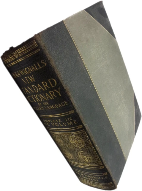 1930 FUNK & WAGNALLS New Standard Dictionary of the English Language