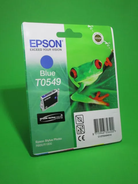 Original Epson T0549 Boxed, Ink Cartridge, Epson Ink Cartridge