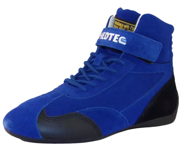 TRP/HEDTEC Ultra High Quality FIA 8856-2000 NOMEX Race Boots Blue SALE PRICE