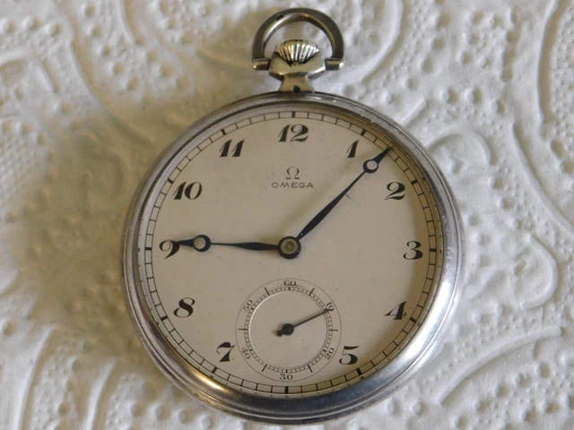 Montre De Poche Breguet Style Vintage - Mécanisme 22 Rubis, Spiral Breguet, Cadran Blanc, Occasion