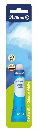 Pelikan Deckweiß 1 Tube 20ml Chinese White NEU Farbkasten Malkasten