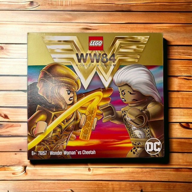 LEGO 76157 DC Comics Super Heroes Wonder Woman vs Cheetah L emballage d
