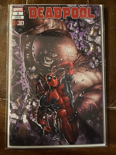 Deadpool Nerdy 30 #1 - Clayton Crain Trade Dress Variant - Never Opened NM