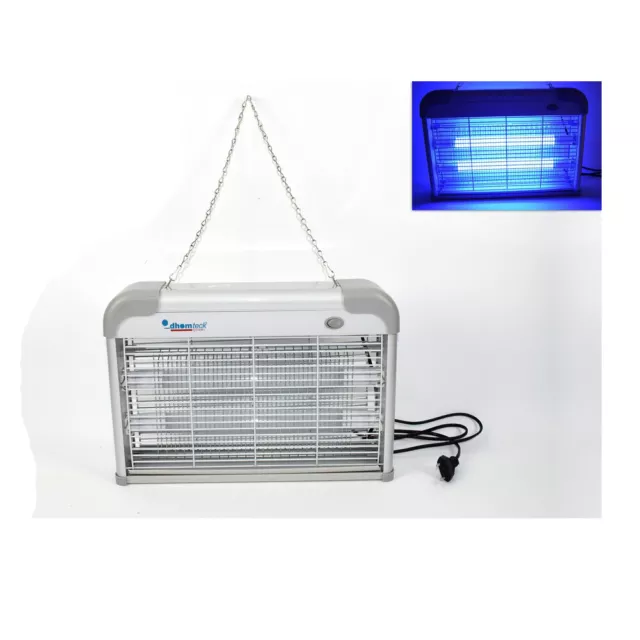 Lámpara Insecticida Mosquitero Eléctrico Para los Mosquitos 2 Tubos X 1W LED
