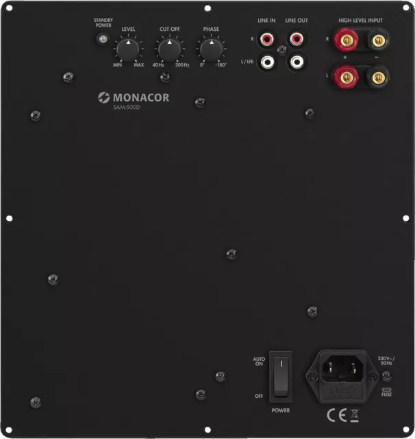 MonacorSAM-500D Actif Subwoofer-Module pour La Numérique Age