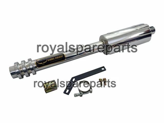 barrel exhaust for royal enfield