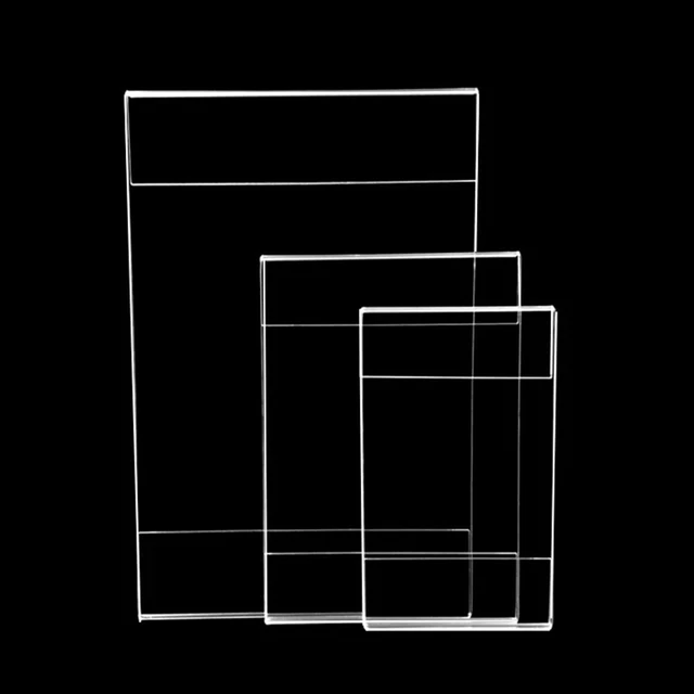 CADRE PHOTO MURAL Acrylique Et étiquette De Prix Affichage Améliorent