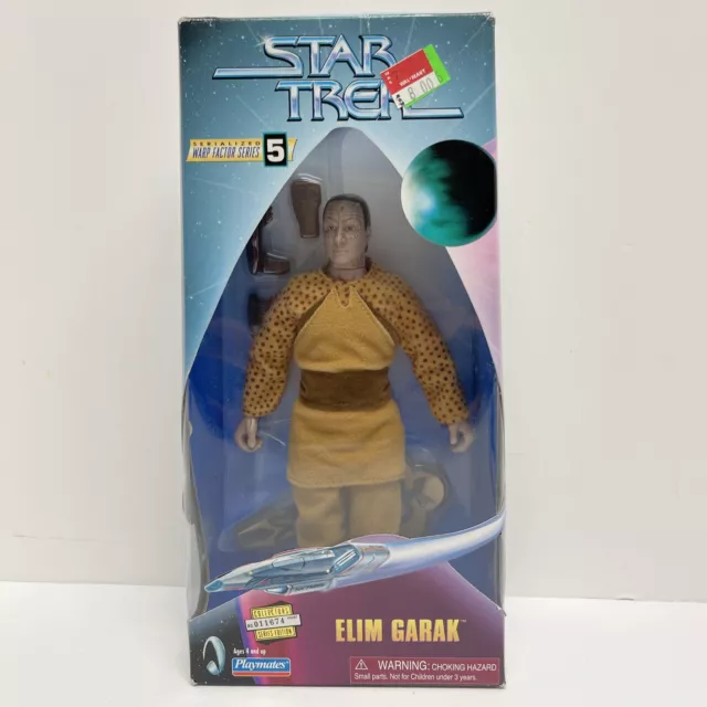 1998 Star Trek Collectors Series ELIM GARAK 9" Warp Factor Series 5 Playmates