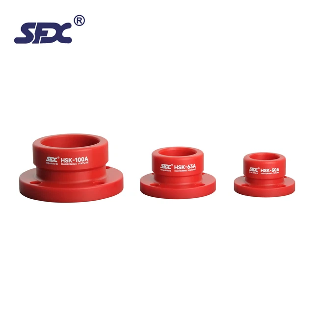 SFX Polymer HSK50/63/100 Tool Tightening Fixture Fit HSKA/C Type Collet Chucks