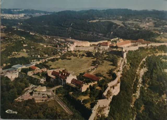 CPSM Besançon vue aérienne de la Citadelle VAUBAN dept-25