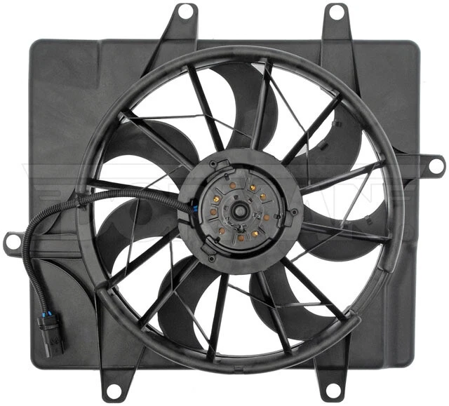 New Radiator Fan Assembly Without Controller