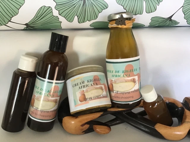 Crème Huile Bazooka Kigelia - Pour élargissement Pénis/fesses - Huile Essentielle - Neuf - Fabriqué En France