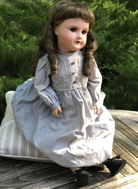 Ancienne poupée Raynal 2 yeux riboulants 39 cm | UK