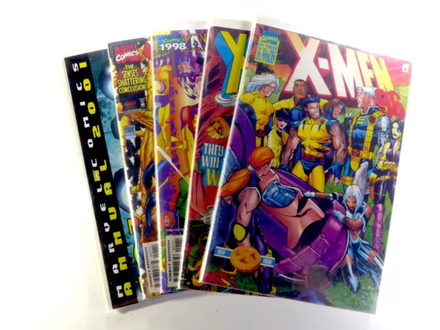Marvel X-MEN ANNUAL LOT '96 '97 1998 '99 2001 VF/NM TO NM Ships FREE!
