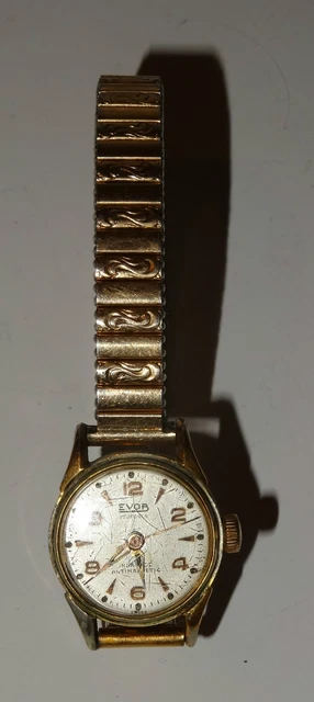 Montre Vintage CARAVELLE N4 - Mécanique à Remontage Manuel 17 Rubis - Boîtier Et Bracelet Acier Argenté - Occasion