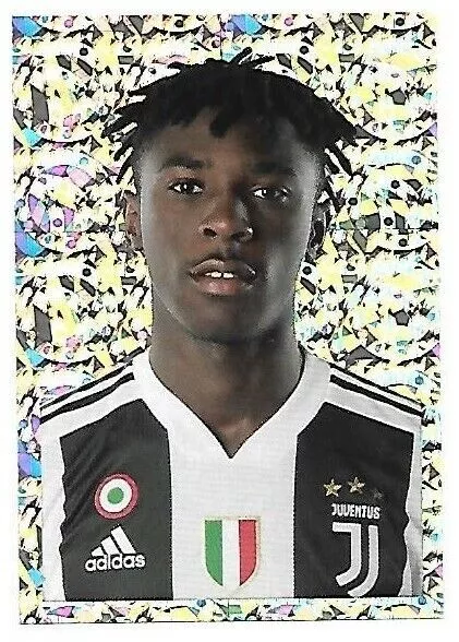 N.176 Moise Kean Figurina Sticker  - Juventus 2018/19 Europublishing