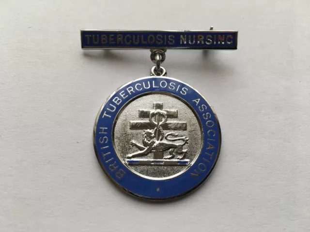 Vintage British Tuberculosis Association Tuberculosis Nursing Nurses Pin Badge