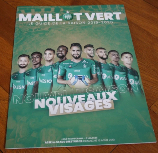 Porte clé badge ASSE SAINT ETIENNE LES VERTS football personnalisé collection Vert