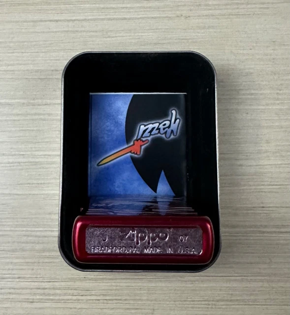 2007 Zippo Lighter Mazzi Bald Eagle American Flag Freedom Watch Unfired!