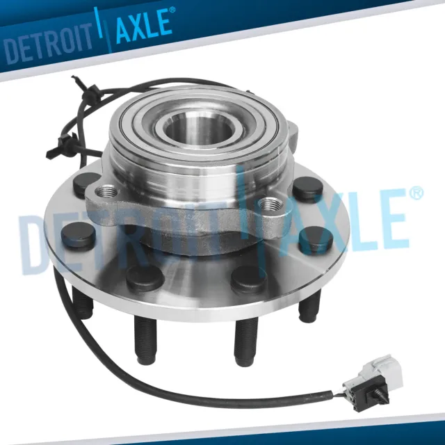 Front Wheel Bearing and Hub for 2000 2001 2002 Ram 2500 3500 - ABS and 4WD 4x4