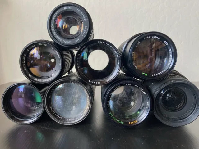 8 Telephoto Lens For Parts