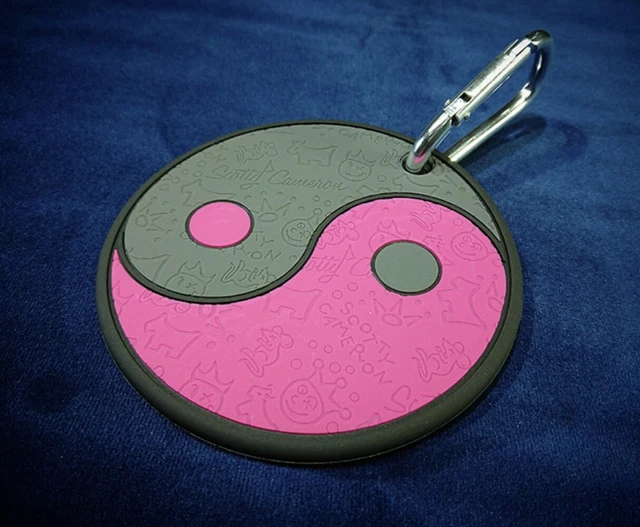 Scotty Cameron Putting Disc Yin Yang 7 Point Crown Limited Pink Gray [Unused]