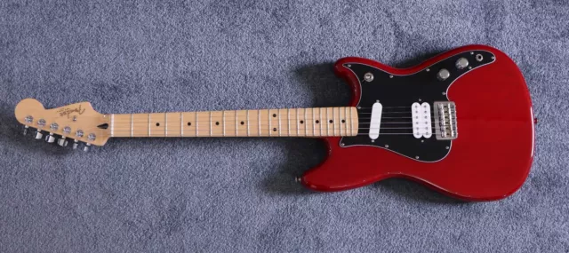 Fender Player Duo Sonic HS Maple Neck Crimson Red Transparent 2023