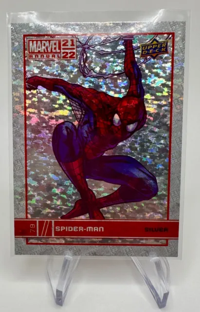 2021-22 Upper Deck Marvel Annual Spider-Man Silver Parallel #79
